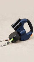 Correa extensible para perros con doble enganche