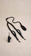 Double Dog Leash with Reflective Anti-Tangle Strap
